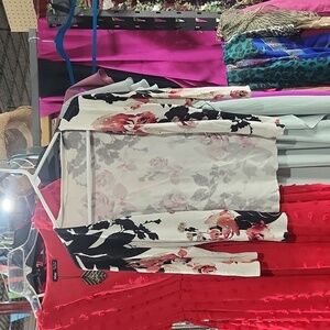 Floral sequin light jacket in size small